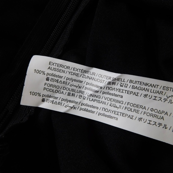 ZARA Little Black Dress Ruched Draped Rhinestone Mini Cocktail Party Small - Picture 14 of 16